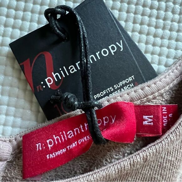 Anthropologie casual cotton sleeveless Barcelona Dress beige/taupe medium NWT - Picture 7 of 16